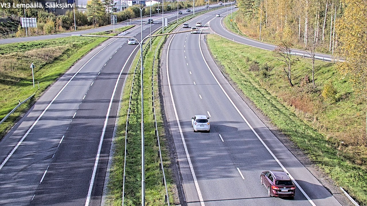 Kelikamerat Kuva Tie 3 Lempäälä, Sääksjärvi, Lempäälä, Pirkanmaa