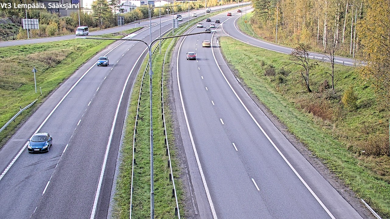 Kelikamerat Kuva Tie 3 Lempäälä, Sääksjärvi, Lempäälä, Pirkanmaa