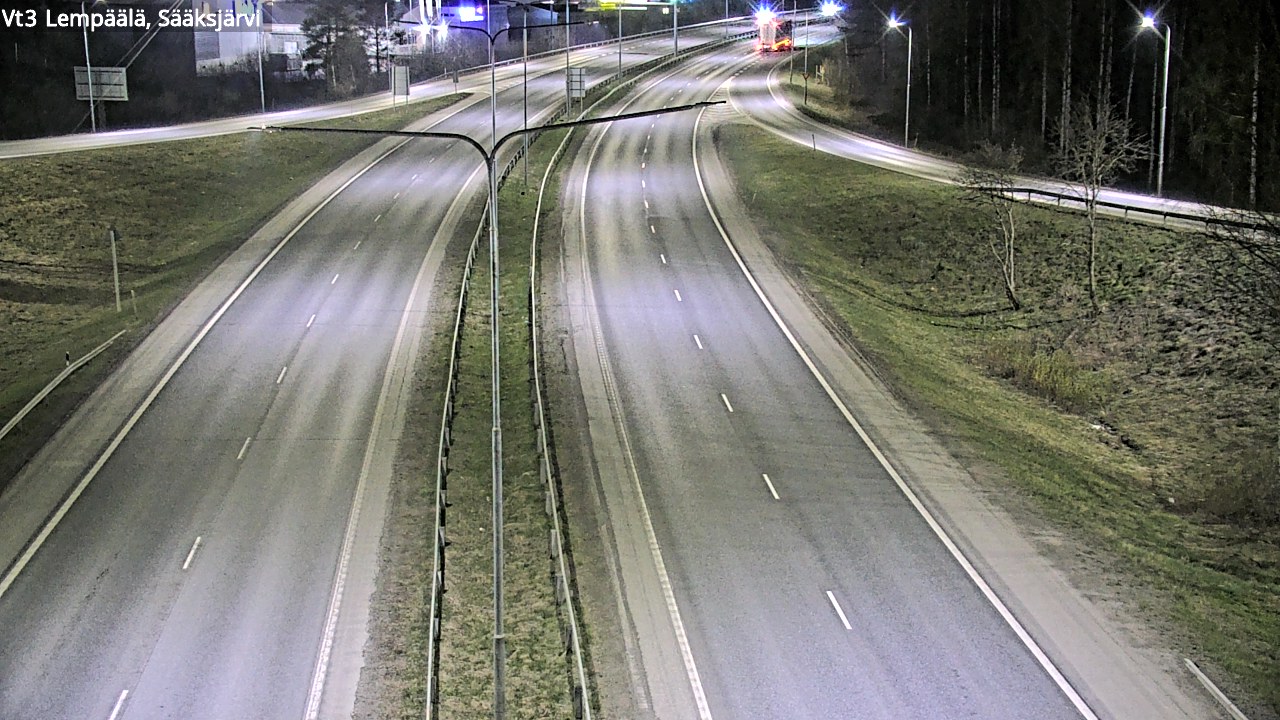 Weather Camera Image Road 3 Lempäälä, Sääksjärvi, Lempäälä, Pirkanmaa
