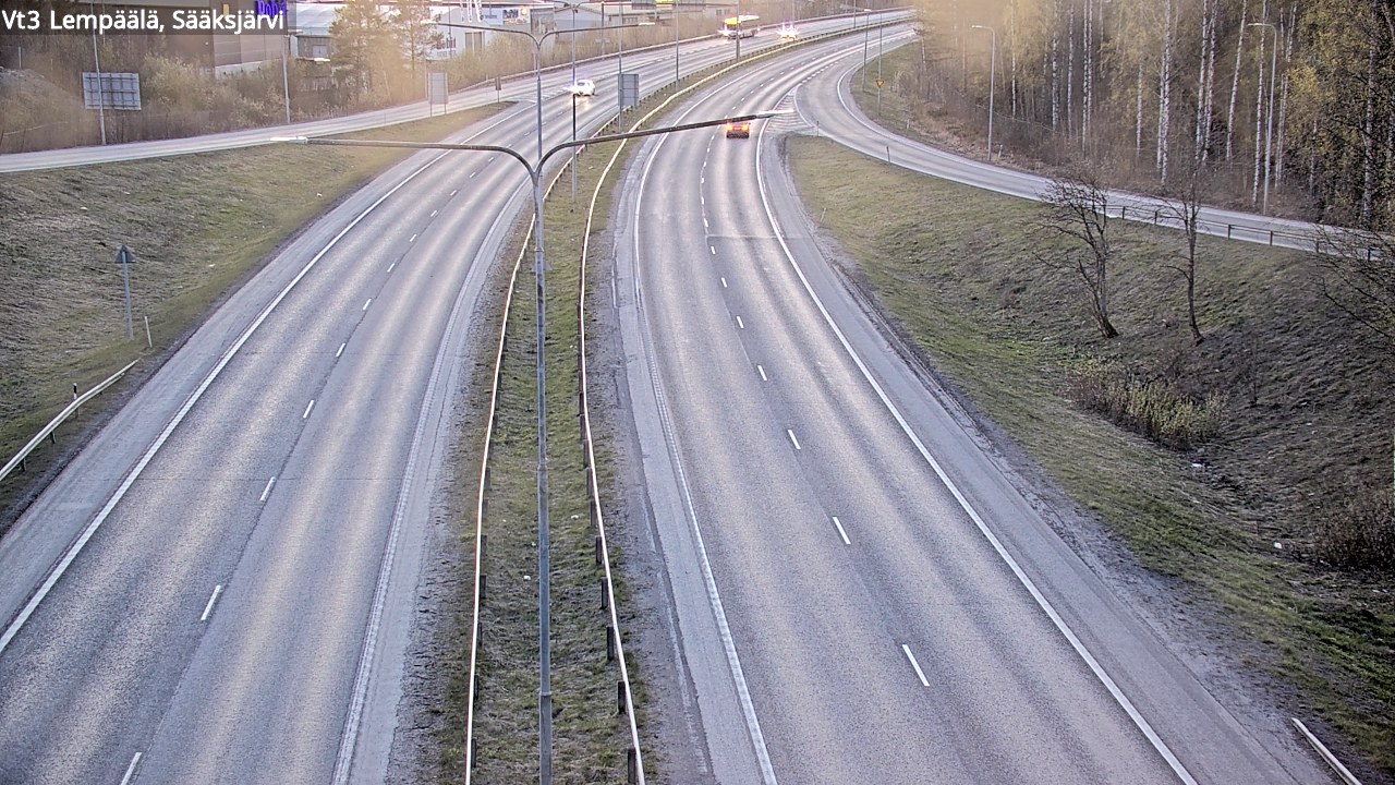Kelikamerat Kuva Tie 3 Lempäälä, Sääksjärvi, Lempäälä, Pirkanmaa