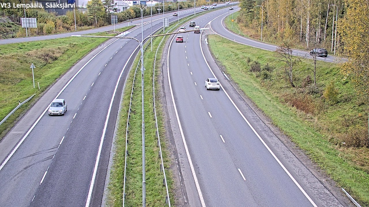 Kelikamerat Kuva Tie 3 Lempäälä, Sääksjärvi, Lempäälä, Pirkanmaa