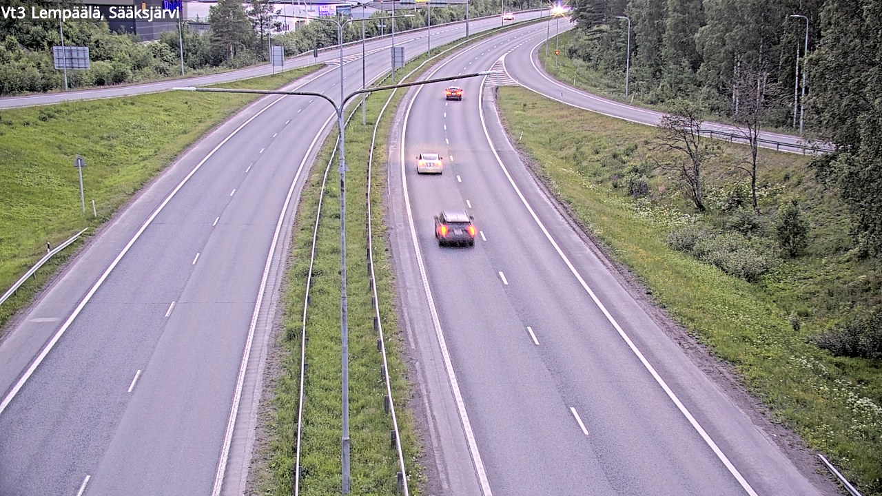 Kelikamerat Kuva Tie 3 Lempäälä, Sääksjärvi, Lempäälä, Pirkanmaa