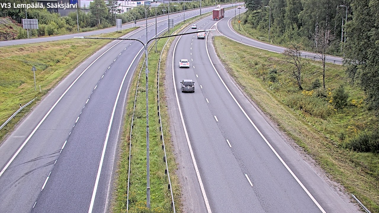 Weather Camera Image Road 3 Lempäälä, Sääksjärvi, Lempäälä, Pirkanmaa