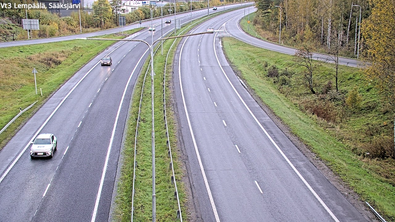 Weather Camera Image Road 3 Lempäälä, Sääksjärvi, Lempäälä, Pirkanmaa