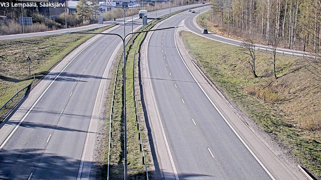 Kelikamerat Kuva Tie 3 Lempäälä, Sääksjärvi, Lempäälä, Pirkanmaa