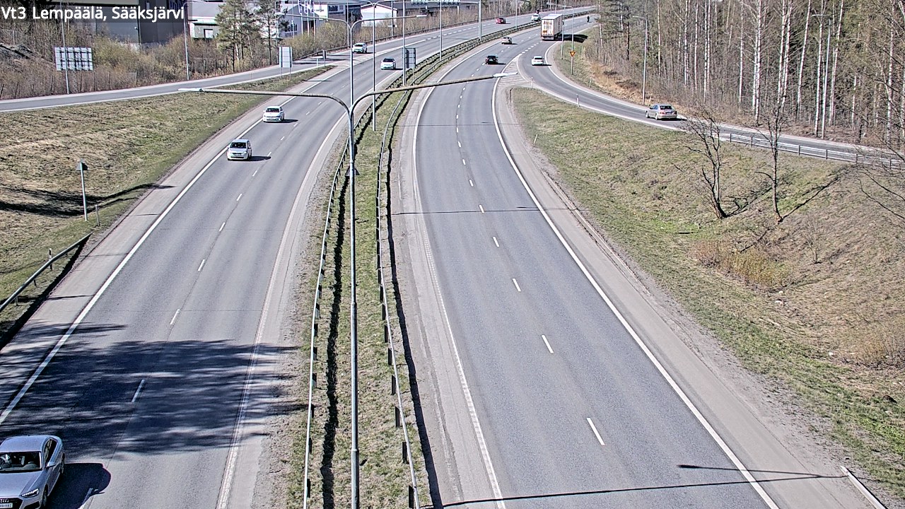 Kelikamerat Kuva Tie 3 Lempäälä, Sääksjärvi, Lempäälä, Pirkanmaa
