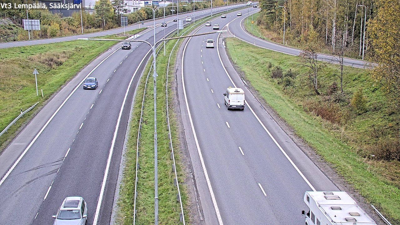 Kelikamerat Kuva Tie 3 Lempäälä, Sääksjärvi, Lempäälä, Pirkanmaa