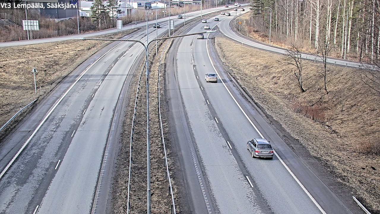 Weather Camera Image Väg 3 Lembois, Sääksjärvi, Lempäälä, Pirkanmaa