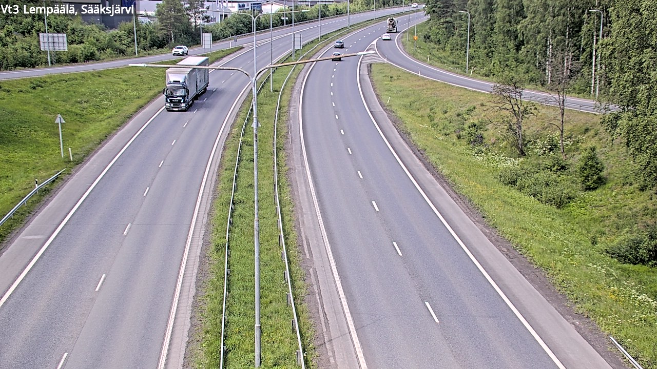 Kelikamerat Kuva Tie 3 Lempäälä, Sääksjärvi, Lempäälä, Pirkanmaa