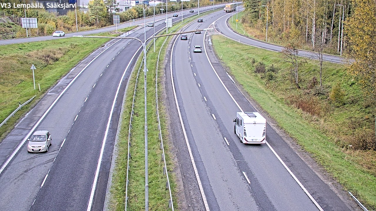 Kelikamerat Kuva Tie 3 Lempäälä, Sääksjärvi, Lempäälä, Pirkanmaa