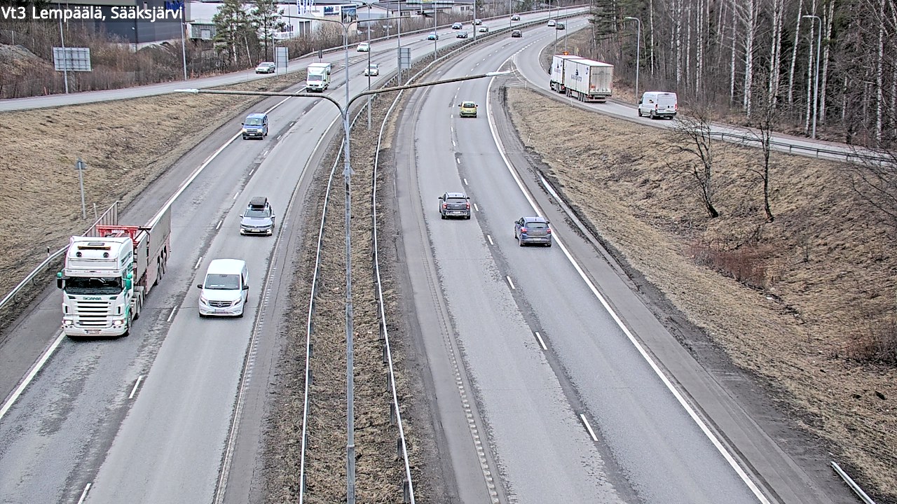 Kelikamerat Kuva Tie 3 Lempäälä, Sääksjärvi, Lempäälä, Pirkanmaa