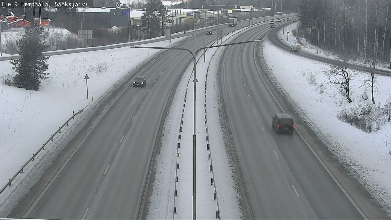 Weather Camera Image Road 3 Lempäälä, Sääksjärvi, Lempäälä, Pirkanmaa