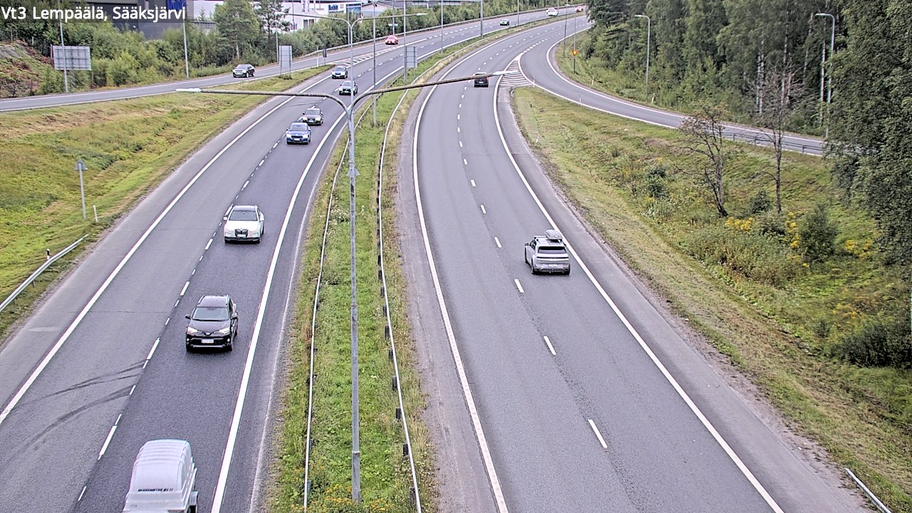 Weather Camera Image Väg 3 Lembois, Sääksjärvi, Lempäälä, Pirkanmaa