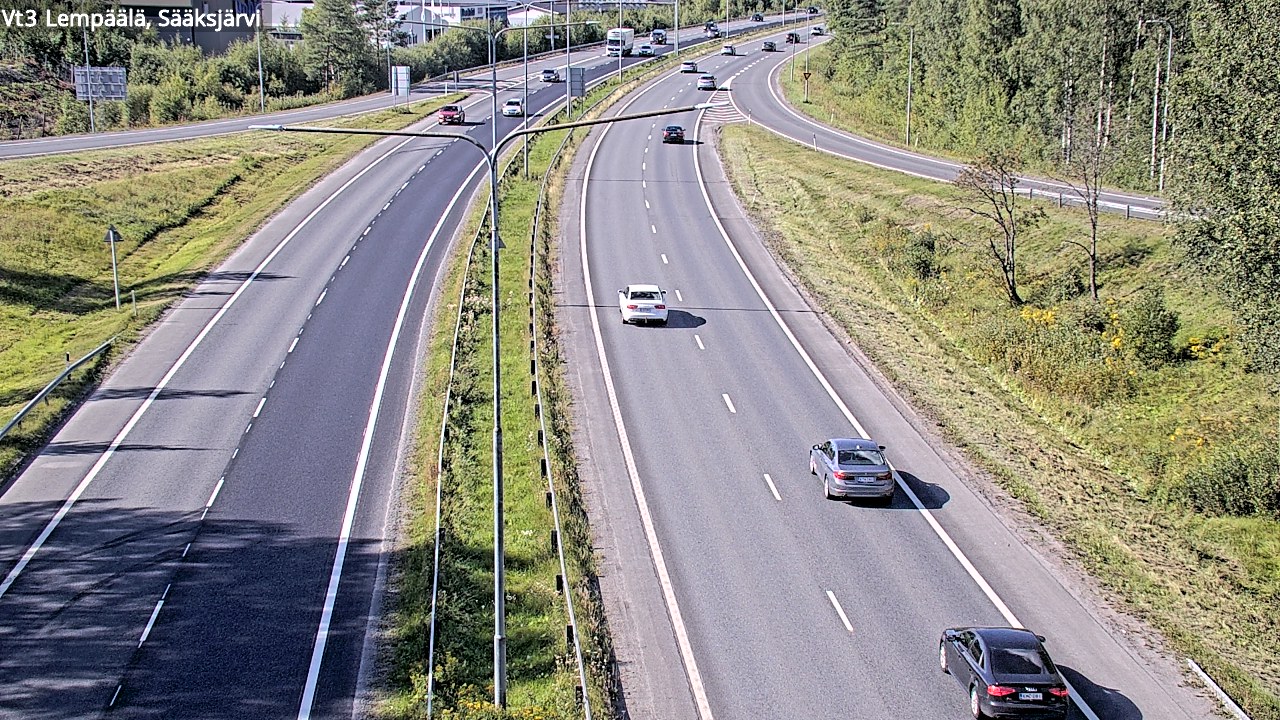 Kelikamerat Kuva Tie 3 Lempäälä, Sääksjärvi, Lempäälä, Pirkanmaa