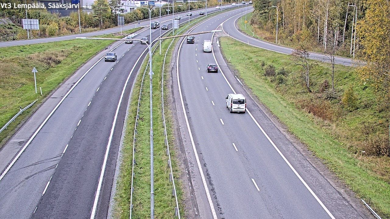 Kelikamerat Kuva Tie 3 Lempäälä, Sääksjärvi, Lempäälä, Pirkanmaa