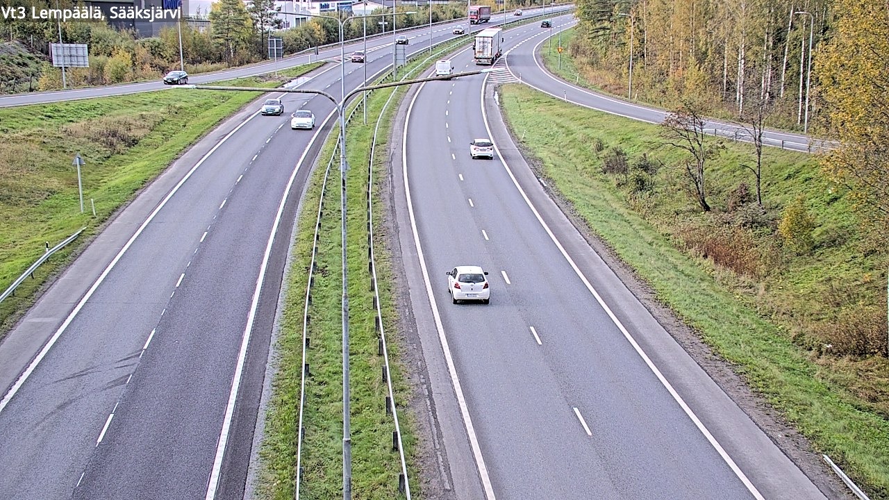 Kelikamerat Kuva Tie 3 Lempäälä, Sääksjärvi, Lempäälä, Pirkanmaa