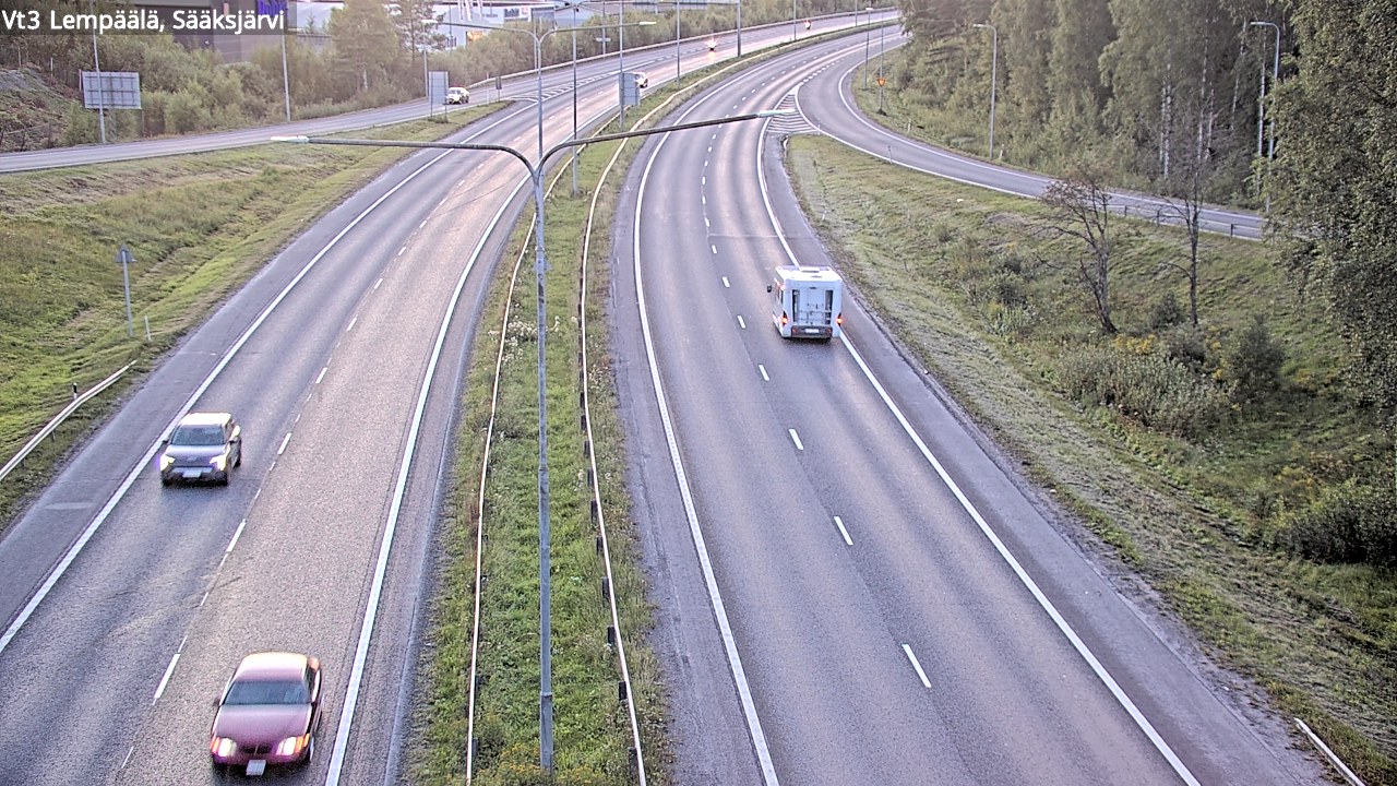 Kelikamerat Kuva Tie 3 Lempäälä, Sääksjärvi, Lempäälä, Pirkanmaa