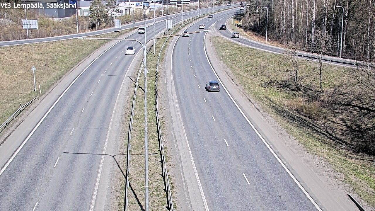 Kelikamerat Kuva Tie 3 Lempäälä, Sääksjärvi, Lempäälä, Pirkanmaa