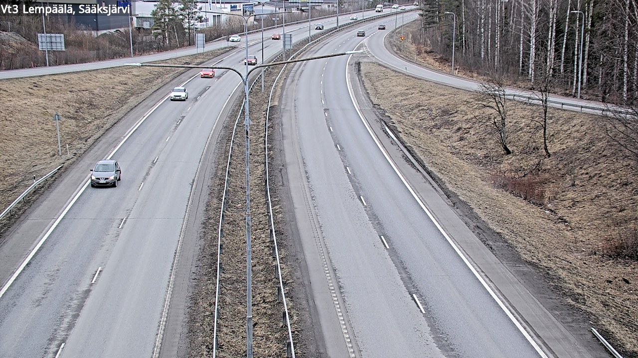 Kelikamerat Kuva Tie 3 Lempäälä, Sääksjärvi, Lempäälä, Pirkanmaa