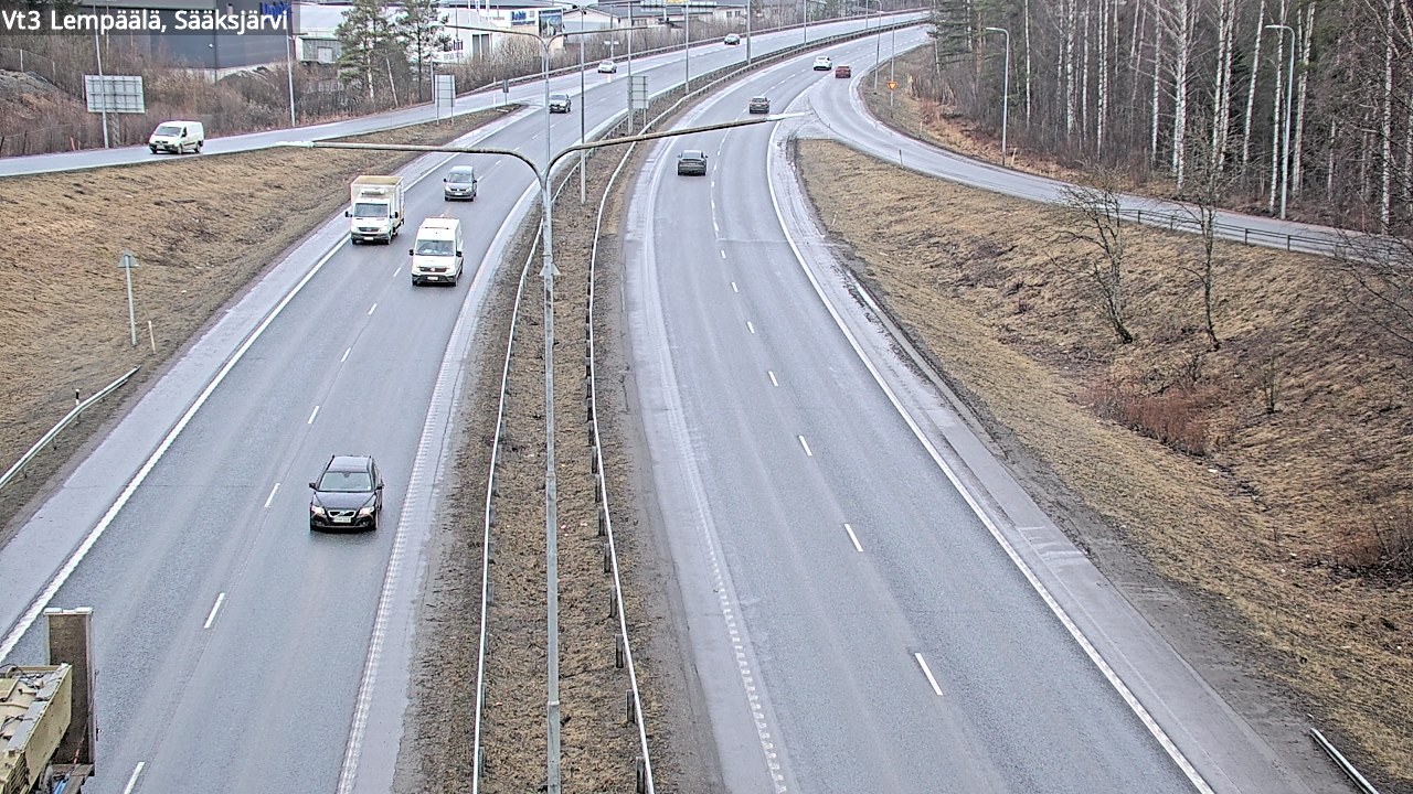 Kelikamerat Kuva Tie 3 Lempäälä, Sääksjärvi, Lempäälä, Pirkanmaa