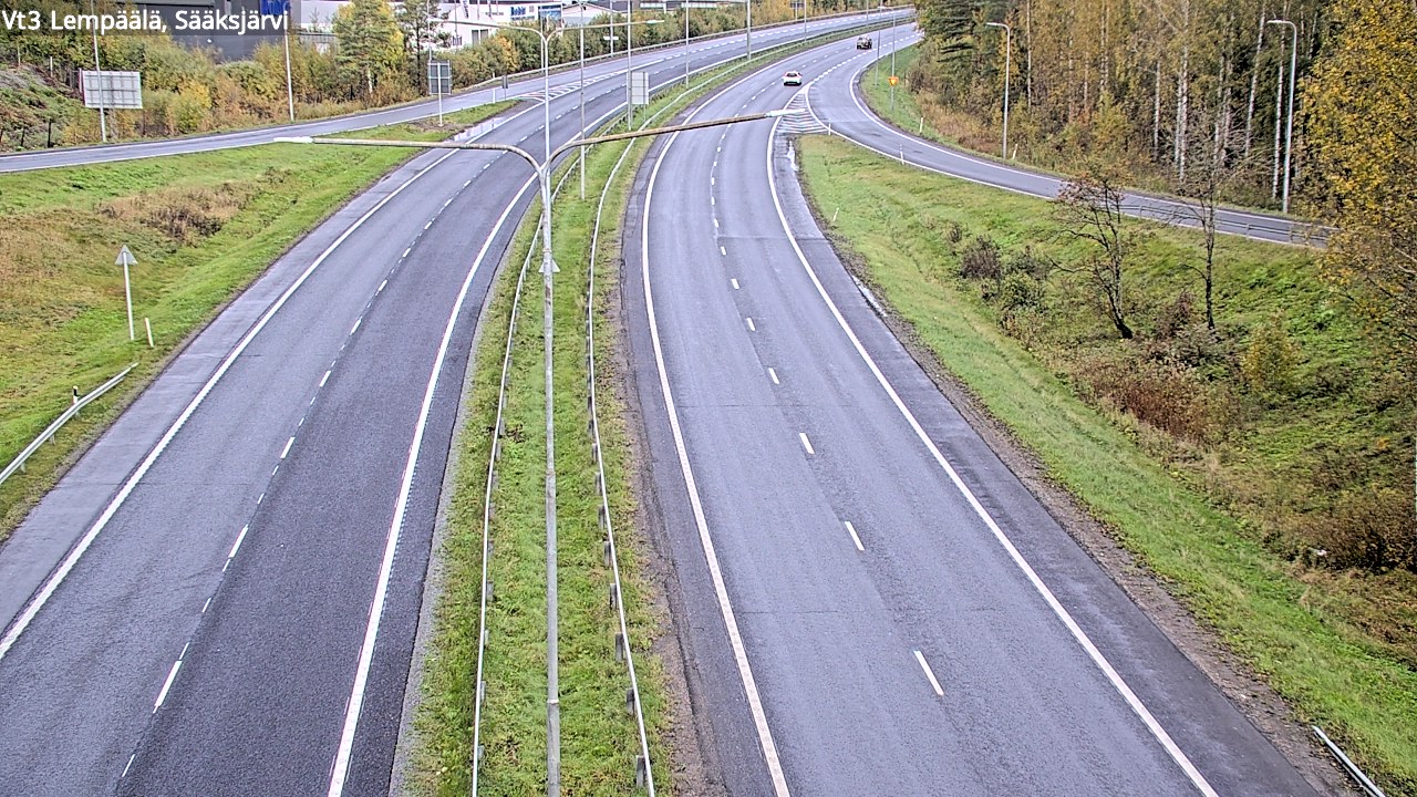 Weather Camera Image Road 3 Lempäälä, Sääksjärvi, Lempäälä, Pirkanmaa