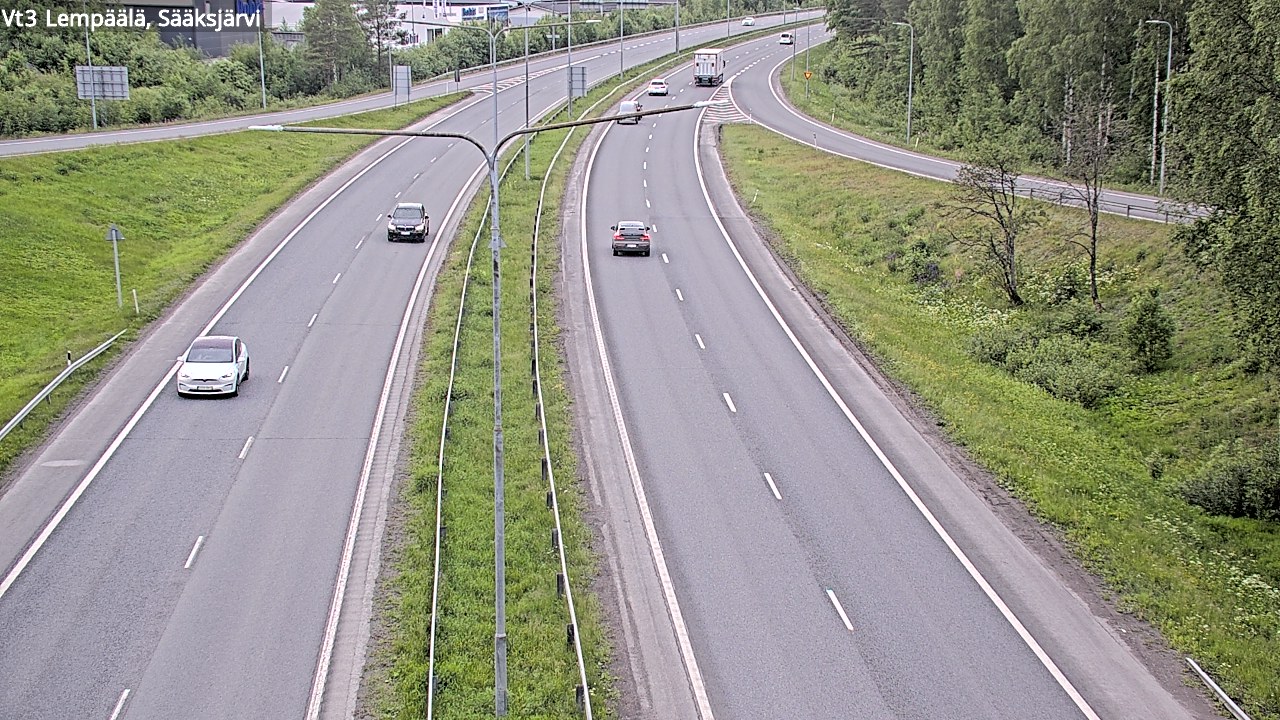 Kelikamerat Kuva Tie 3 Lempäälä, Sääksjärvi, Lempäälä, Pirkanmaa