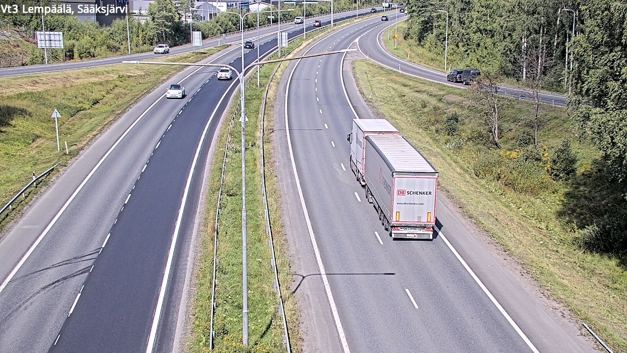 Kelikamerat Kuva Tie 3 Lempäälä, Sääksjärvi, Lempäälä, Pirkanmaa