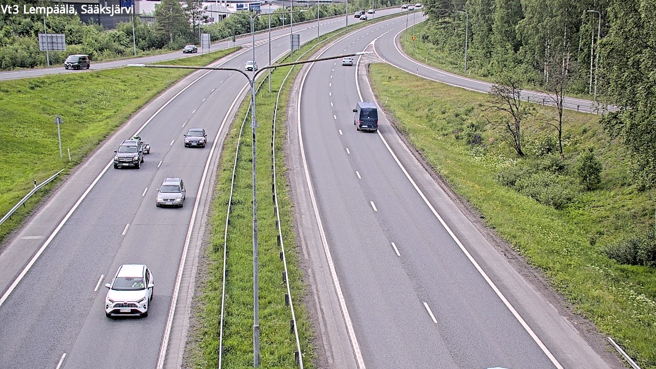 Kelikamerat Kuva Tie 3 Lempäälä, Sääksjärvi, Lempäälä, Pirkanmaa