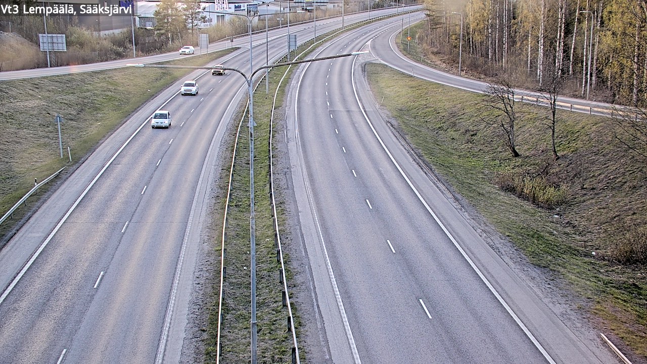 Kelikamerat Kuva Tie 3 Lempäälä, Sääksjärvi, Lempäälä, Pirkanmaa