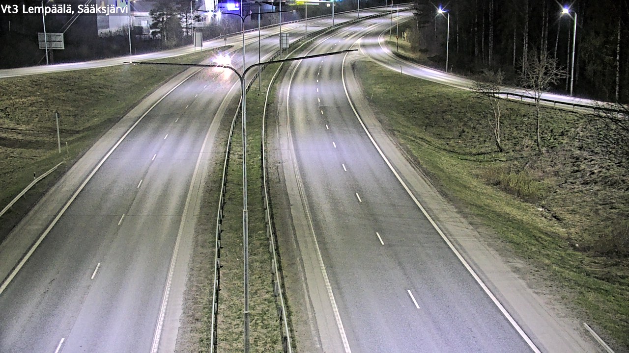 Weather Camera Image Road 3 Lempäälä, Sääksjärvi, Lempäälä, Pirkanmaa