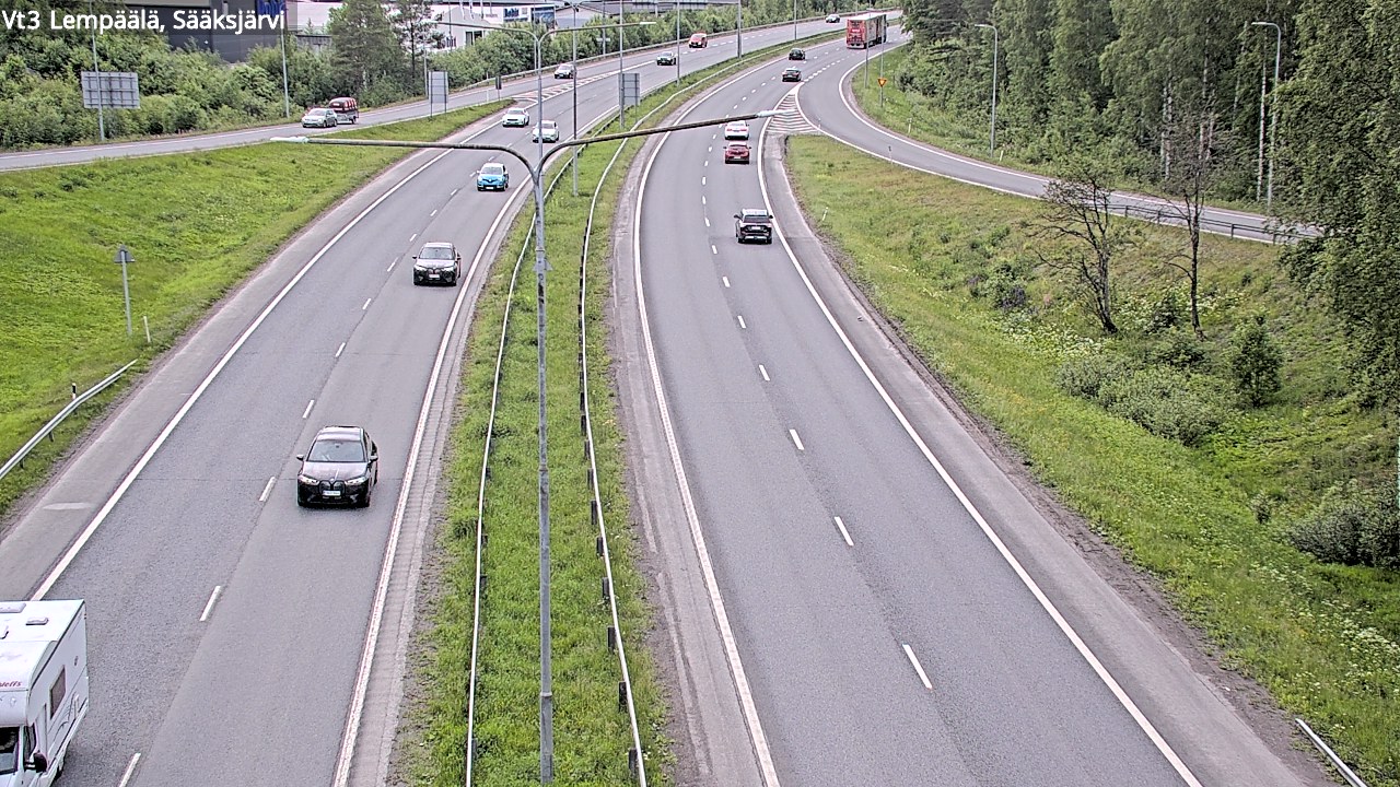 Kelikamerat Kuva Tie 3 Lempäälä, Sääksjärvi, Lempäälä, Pirkanmaa