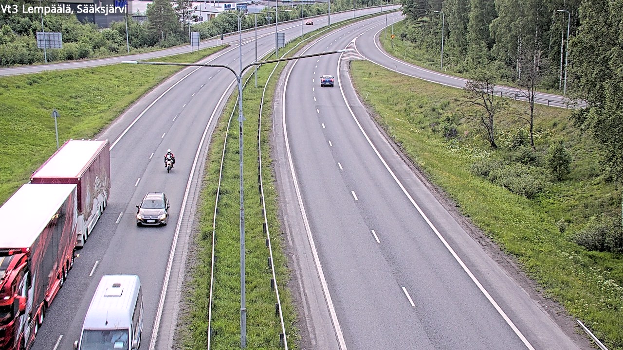 Kelikamerat Kuva Tie 3 Lempäälä, Sääksjärvi, Lempäälä, Pirkanmaa