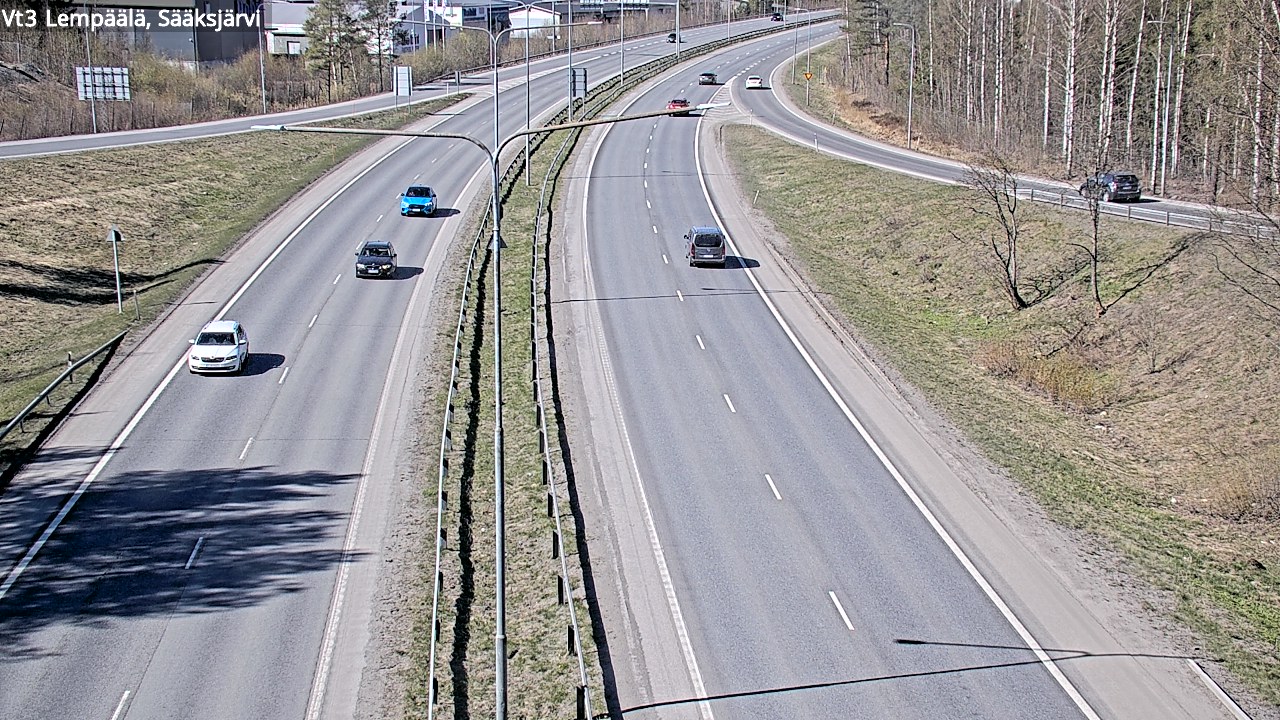 Kelikamerat Kuva Tie 3 Lempäälä, Sääksjärvi, Lempäälä, Pirkanmaa