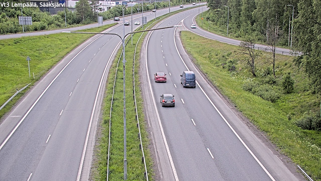 Kelikamerat Kuva Tie 3 Lempäälä, Sääksjärvi, Lempäälä, Pirkanmaa