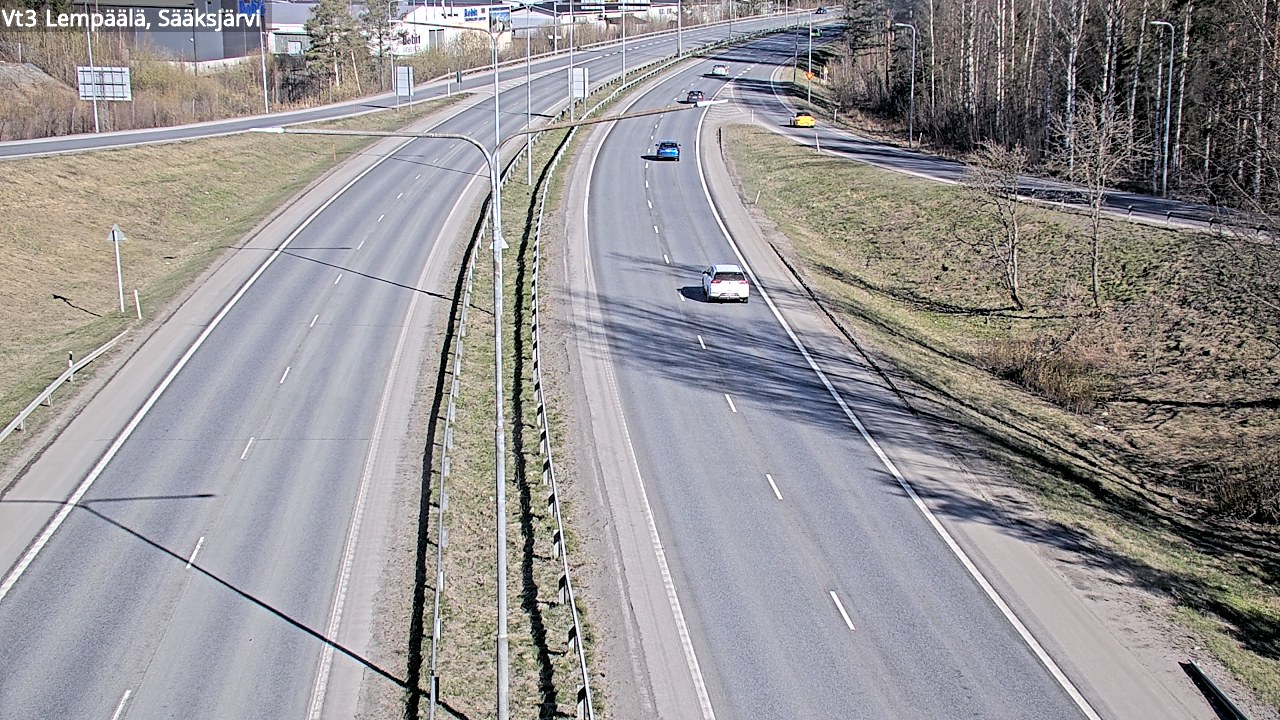 Kelikamerat Kuva Tie 3 Lempäälä, Sääksjärvi, Lempäälä, Pirkanmaa
