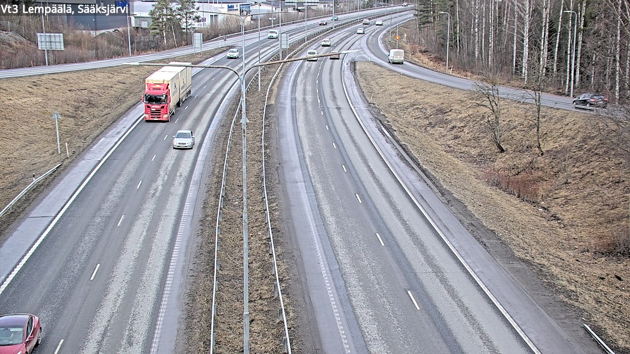 Kelikamerat Kuva Tie 3 Lempäälä, Sääksjärvi, Lempäälä, Pirkanmaa