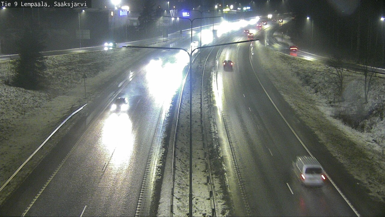 Weather Camera Image Road 3 Lempäälä, Sääksjärvi, Lempäälä, Pirkanmaa