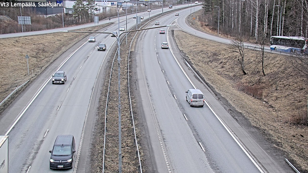 Kelikamerat Kuva Tie 3 Lempäälä, Sääksjärvi, Lempäälä, Pirkanmaa