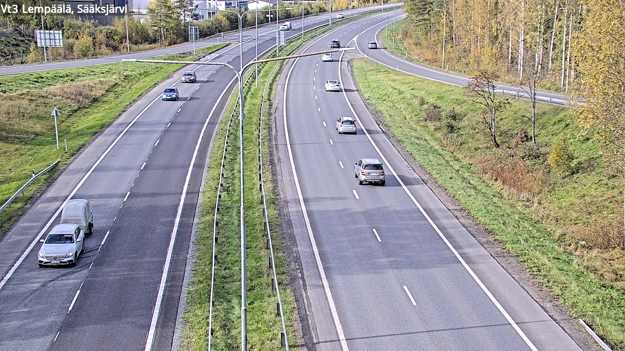Kelikamerat Kuva Tie 3 Lempäälä, Sääksjärvi, Lempäälä, Pirkanmaa