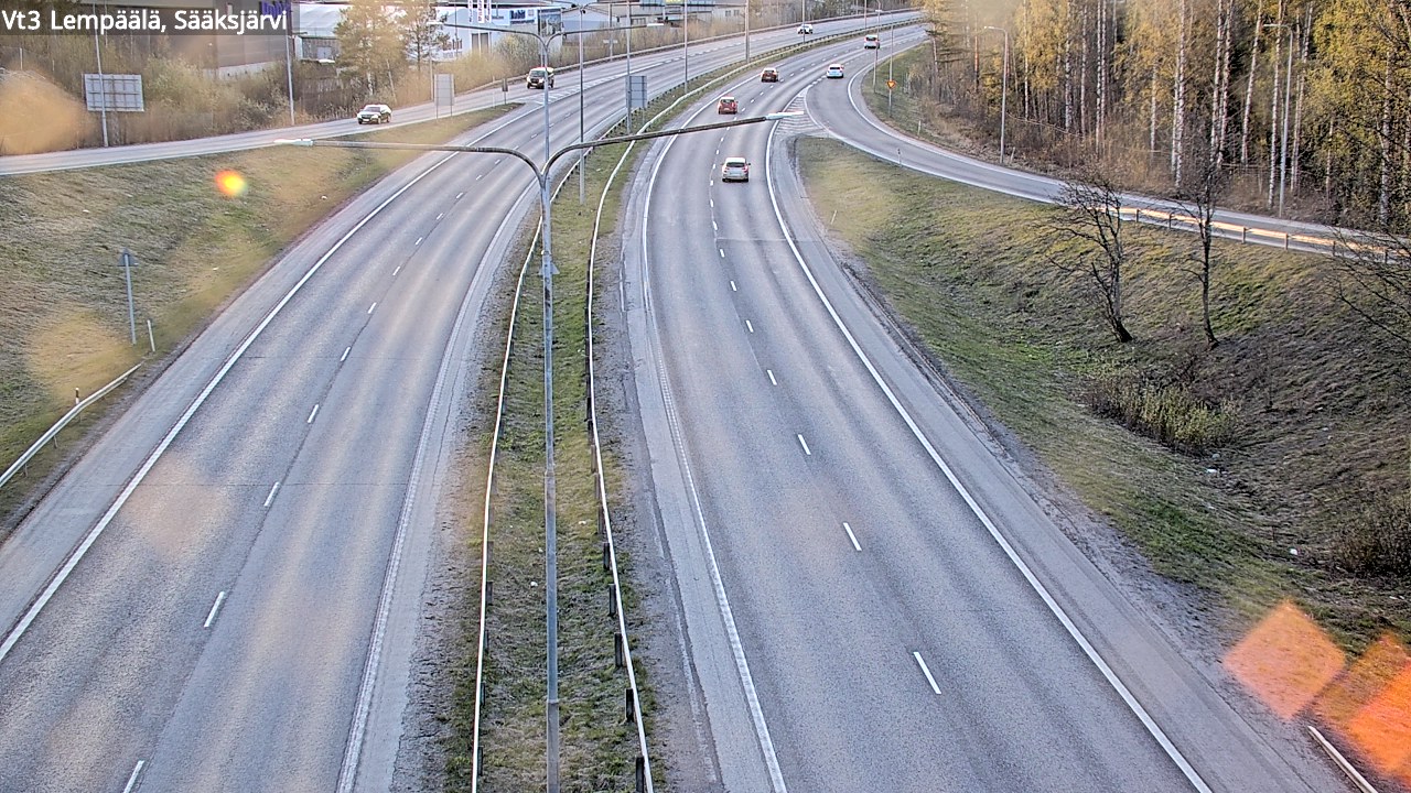 Kelikamerat Kuva Tie 3 Lempäälä, Sääksjärvi, Lempäälä, Pirkanmaa