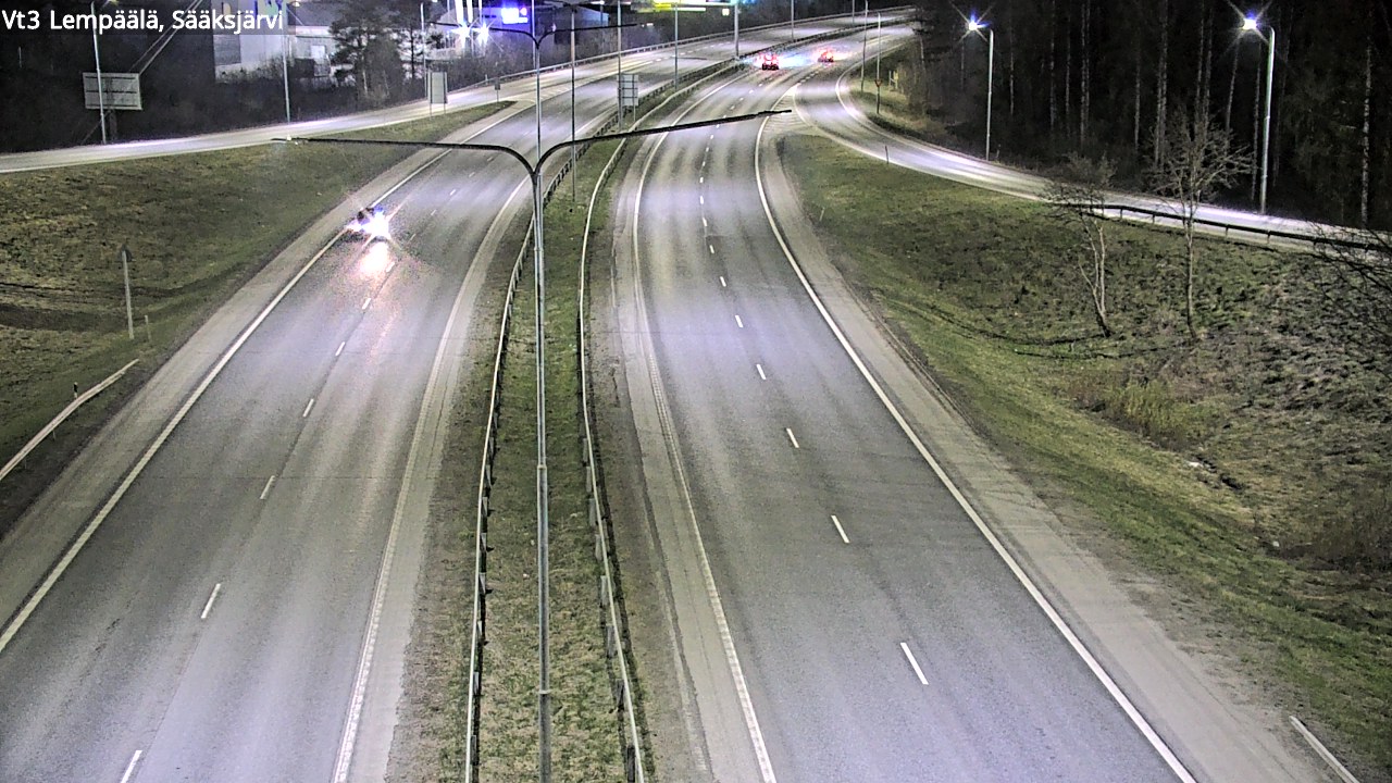 Weather Camera Image Road 3 Lempäälä, Sääksjärvi, Lempäälä, Pirkanmaa