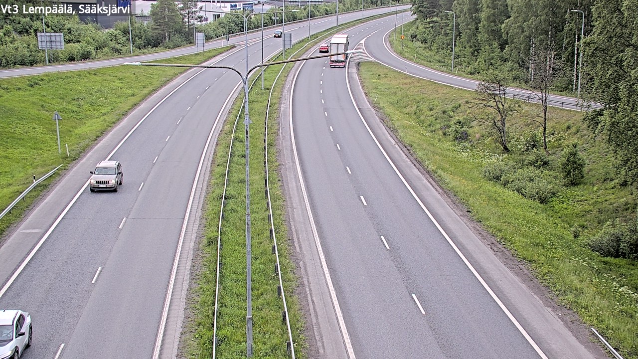 Kelikamerat Kuva Tie 3 Lempäälä, Sääksjärvi, Lempäälä, Pirkanmaa