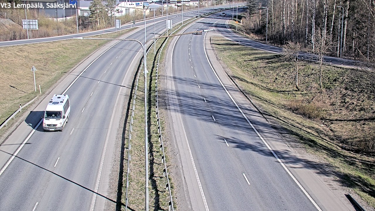 Kelikamerat Kuva Tie 3 Lempäälä, Sääksjärvi, Lempäälä, Pirkanmaa