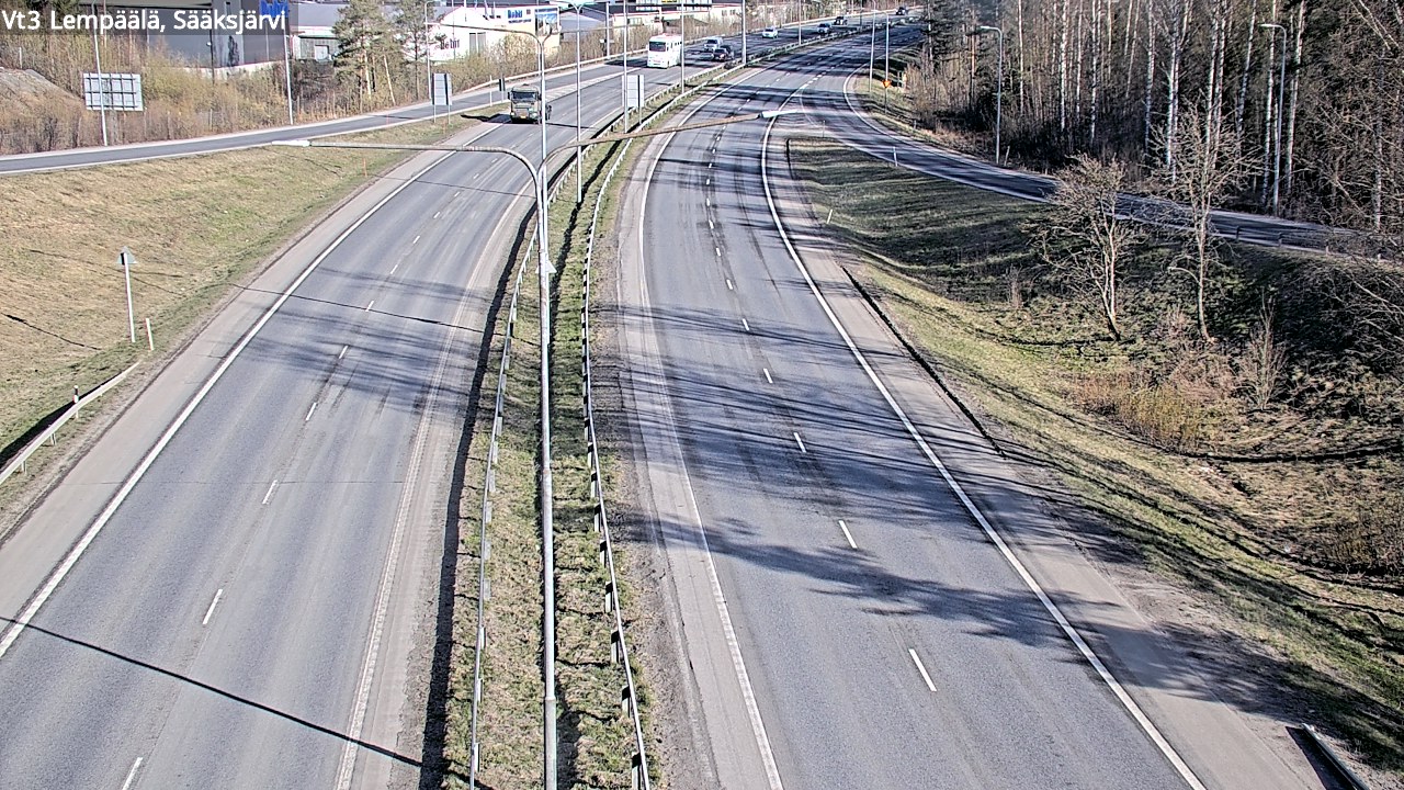 Kelikamerat Kuva Tie 3 Lempäälä, Sääksjärvi, Lempäälä, Pirkanmaa