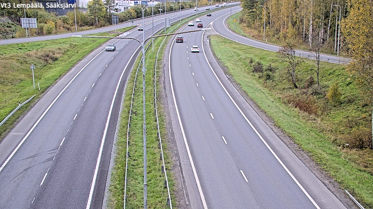 Kelikamerat Kuva Tie 3 Lempäälä, Sääksjärvi, Lempäälä, Pirkanmaa
