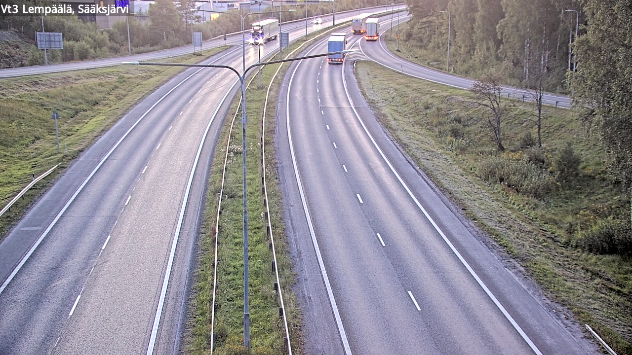 Kelikamerat Kuva Tie 3 Lempäälä, Sääksjärvi, Lempäälä, Pirkanmaa