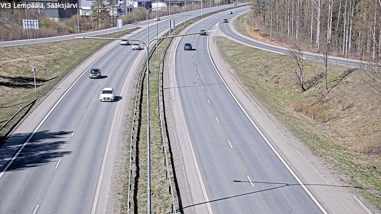 Kelikamerat Kuva Tie 3 Lempäälä, Sääksjärvi, Lempäälä, Pirkanmaa