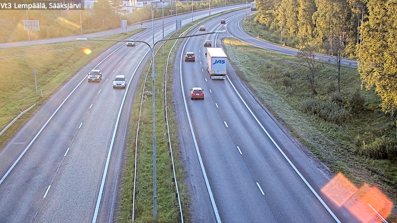 Kelikamerat Kuva Tie 3 Lempäälä, Sääksjärvi, Lempäälä, Pirkanmaa