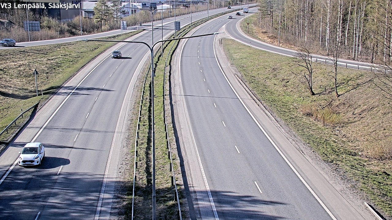 Kelikamerat Kuva Tie 3 Lempäälä, Sääksjärvi, Lempäälä, Pirkanmaa