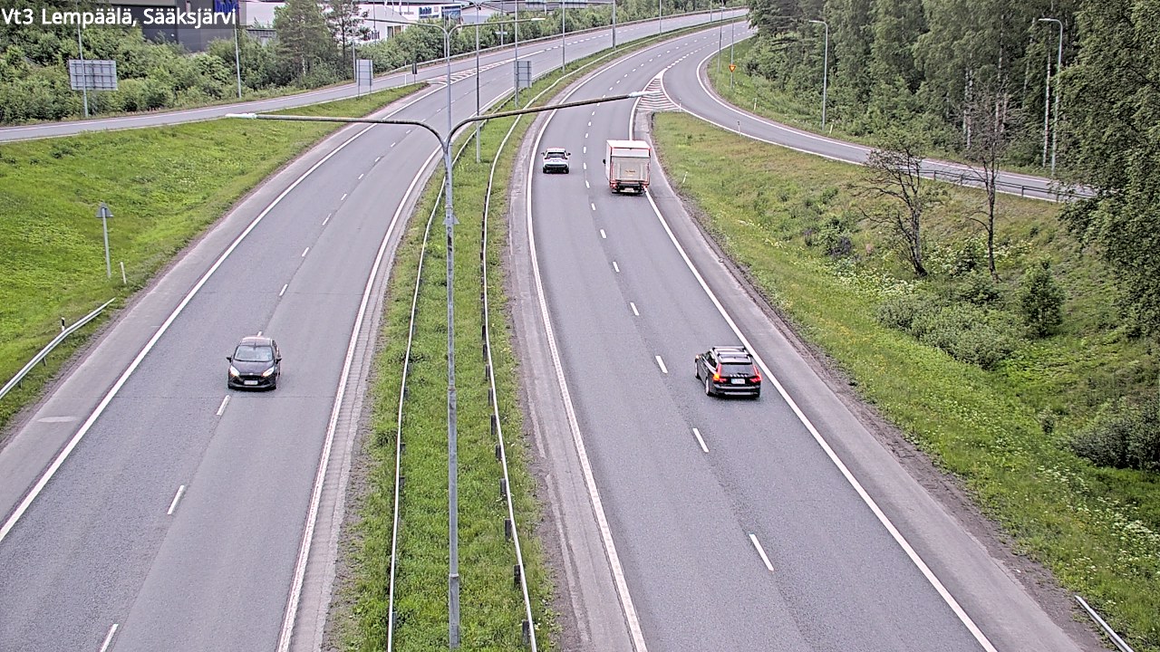 Kelikamerat Kuva Tie 3 Lempäälä, Sääksjärvi, Lempäälä, Pirkanmaa